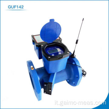 Contatore per acqua ultrasonico digitale del segnale GPRS di monitoraggio remoto